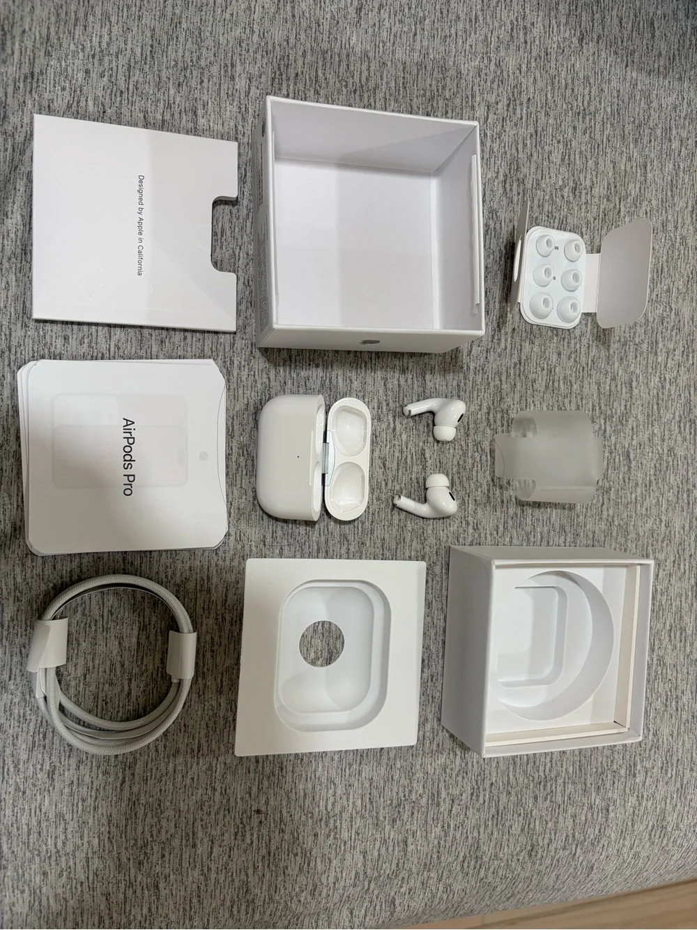 Pods Pro with Charging Case and Accessories